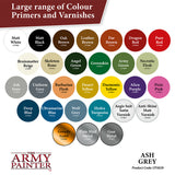 The Army Painter Colour Primer: Ash Grey (400ml) (CP3029) - SLOW SHIPPING, READ SHIPPING RESTRICTIONS BEFORE BUYING