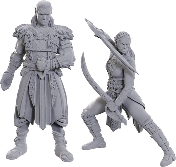 D&D Nolzur's Marvelous Miniatures: Special Ed. Baldur's Gate 3 - Jaheira & Halsin (96368)