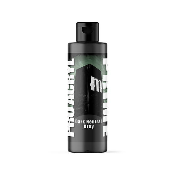 Monument Hobbies Pro Acryl: PRIME - Dark Neutral Grey (120ml) (MPAP-005)