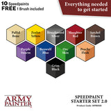 The Army Painter: Speedpaint Starter Set 2.0 (WP8059) - New Formula