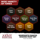 The Army Painter Warpaints Fanatic: Washes Paint Set (WP8068)