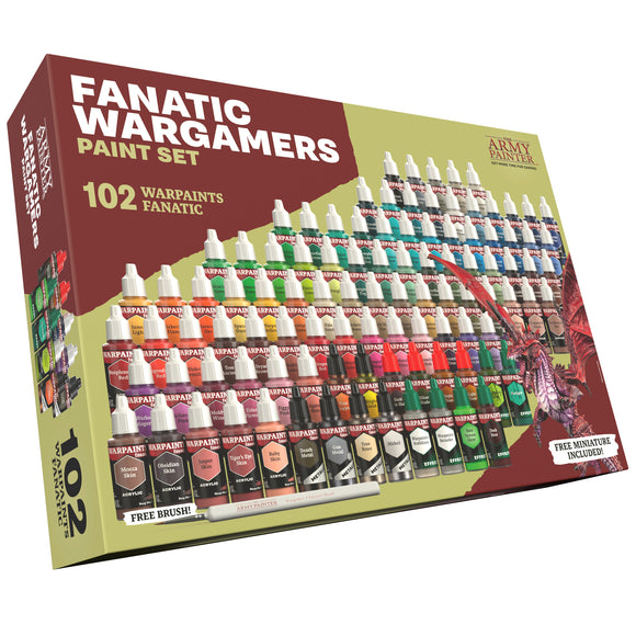 The Army Painter Warpaints Fanatic: Wargamers Paint Set (WP8073)