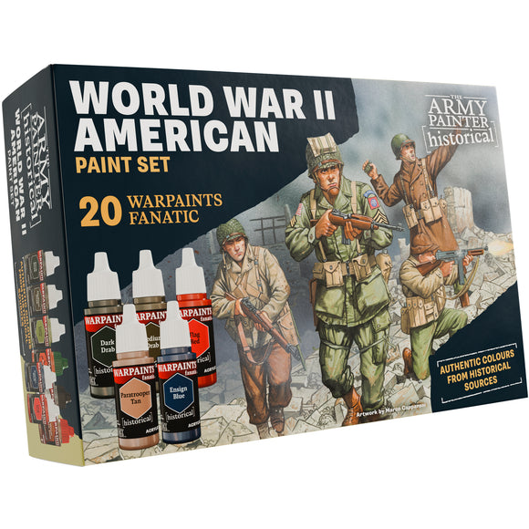 The Army Painter Historical: World War II American Paint Set (WP8082)
