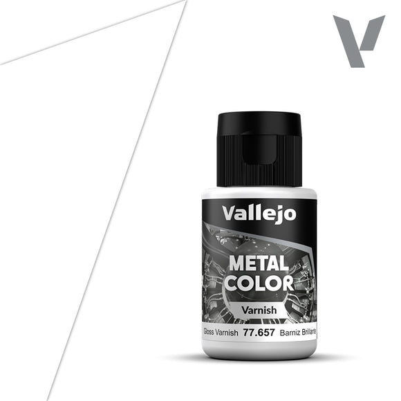 Vallejo Metal Color: Gloss Metal Varnish (77.657)