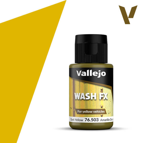 Vallejo Wash FX: Dark Yellow (76.503)