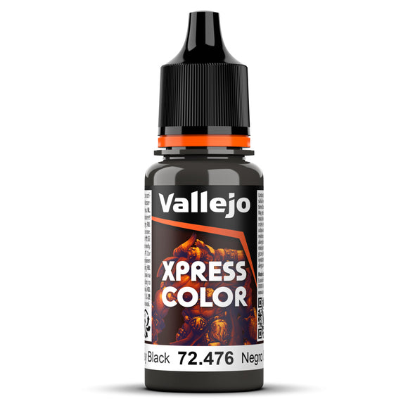 Vallejo Xpress Color: Greasy Black (72.476)