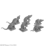 Reaper Bones USA: Giant Tomb Rats (6) (07031)