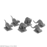 Reaper Bones USA: Giant Tomb Rats (6) (07031)