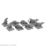 Reaper Bones USA: Dire Rats (8) (07036)