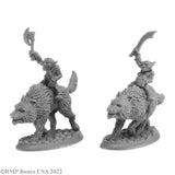 Reaper Bones USA: Goblin Wolfriders (2) (07041)