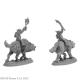 Reaper Bones USA: Goblin Wolfriders (2) (07041)