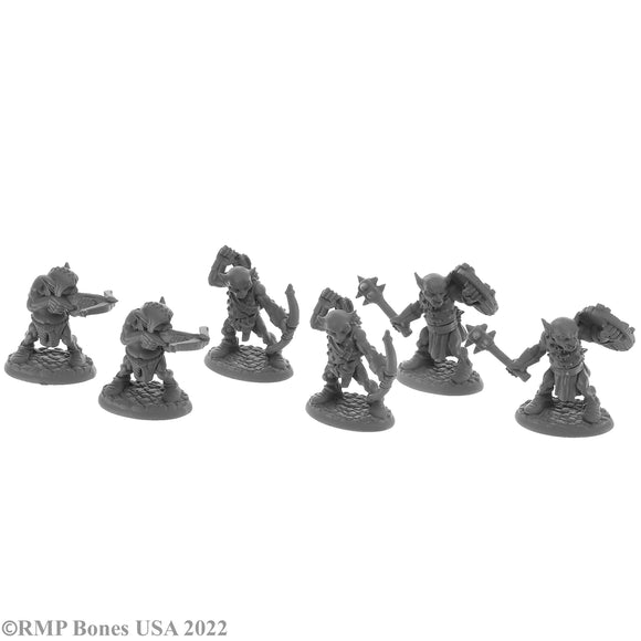 Reaper Bones USA: Goblin Pillagers (6) (07042)