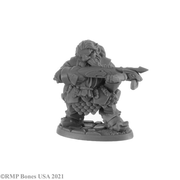 Reaper Bones USA: Berg Ironthorn, Dwarf Crossbowman (30010)