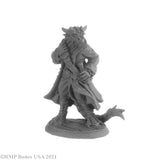 Reaper Bones USA: Captain Blackscale, Dragonfolk Pirate (30035)
