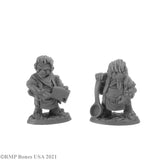 Reaper Bones USA: Chop and Grub, Halfling Cooks (30044)