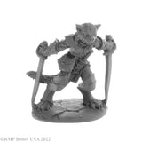 Reaper Bones USA: Catfolk Rogue, Shadoweyes (30059)