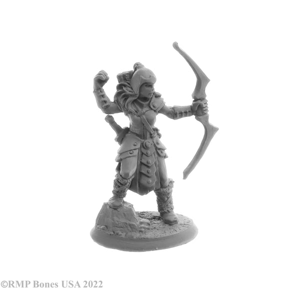 Reaper Bones USA: Kara Redoak, Female Archer (30077)