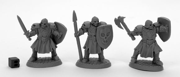 Reaper Bones Black: Maggotcrown Men at Arms (3) (44034)