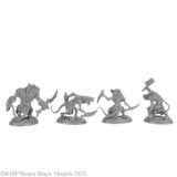 Reaper Bones Black: Wererats (4) (44148)