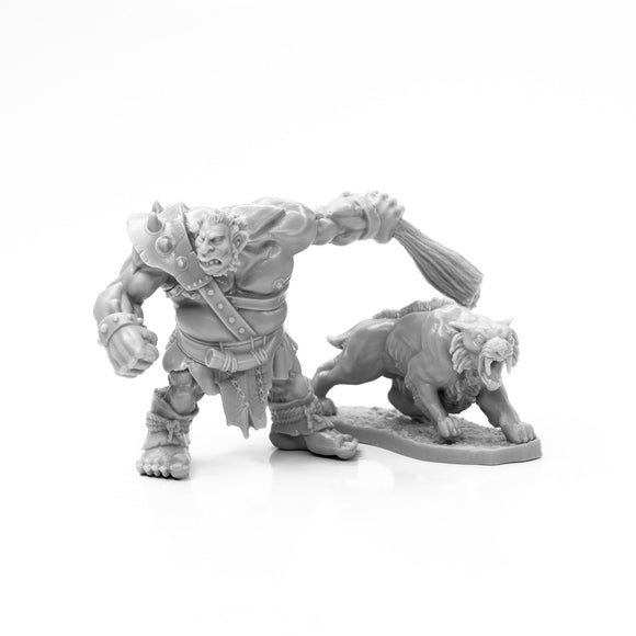 Reaper Bones: Hill Giant Hunter & Dire Lion (77939)