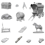 D&D Nolzur's Marvelous Miniatures: Adventurer's Campsite (73220)