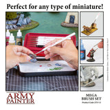 The Army Painter: Wargames Mega Brush Set (ST5113) - LAST CHANCE: Won't be restocked!