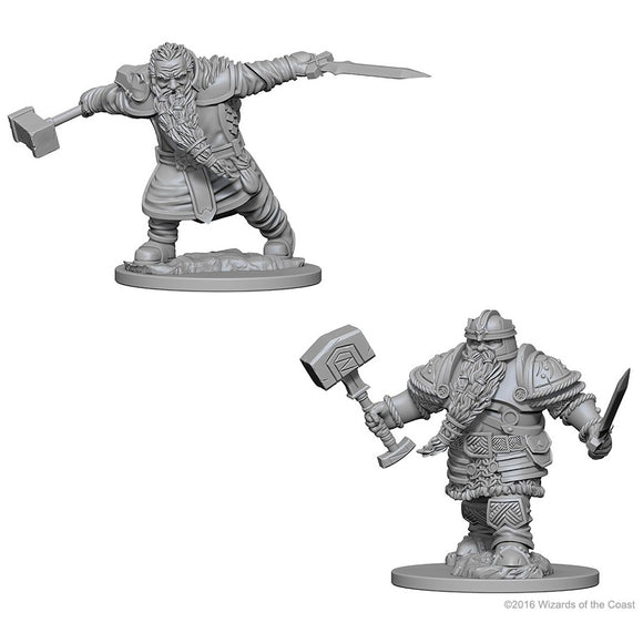 D&D Nolzur's Marvelous Miniatures: Dwarf Fighter (Male) (72616)