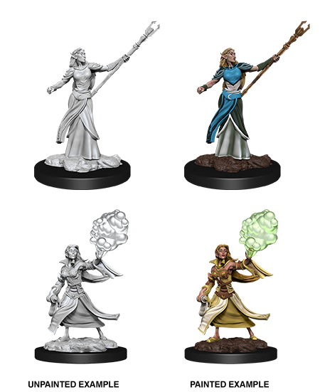 D&D Nolzur's Marvelous Miniatures: Female Elf Sorcerer (90054)