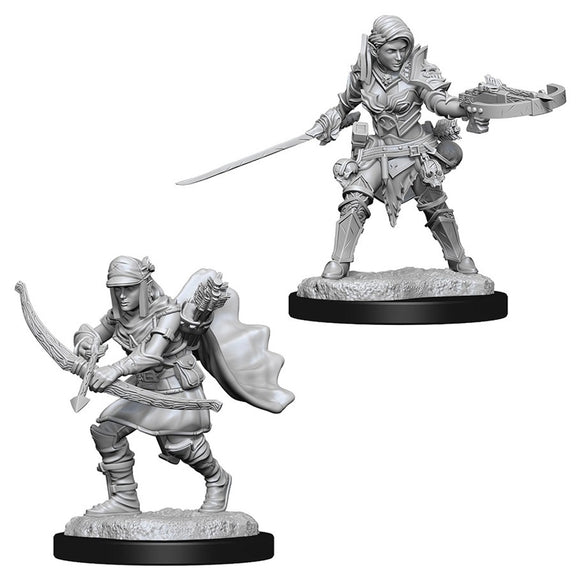 D&D Nolzur's Marvelous Miniatures: Female Half-Elf Ranger (73545)