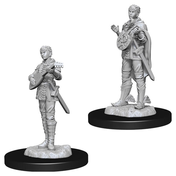 D&D Nolzur's Marvelous Miniatures: Female Half-Elf Bard (73538)