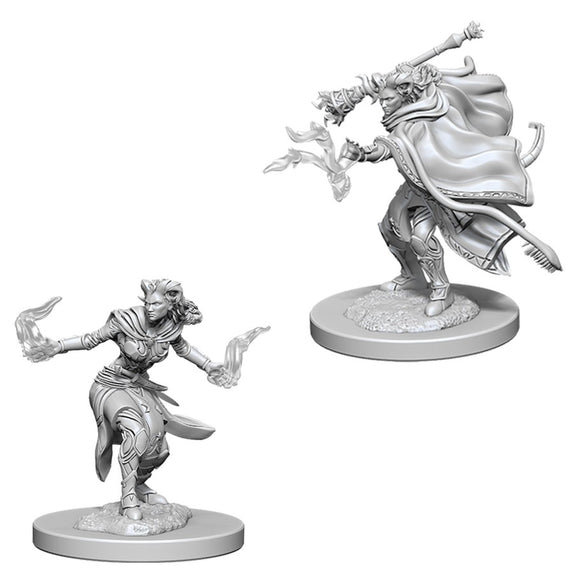 D&D Nolzur's Marvelous Miniatures: Female Tiefling Warlock (73389)