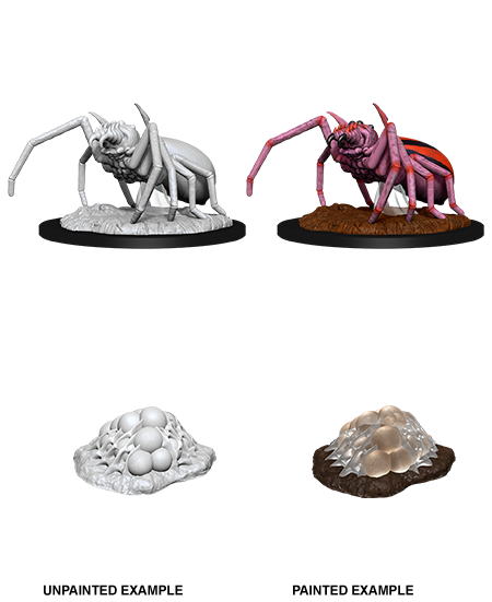 D&D Nolzur's Marvelous Miniatures: Giant Spider & Egg Clutch (90077)