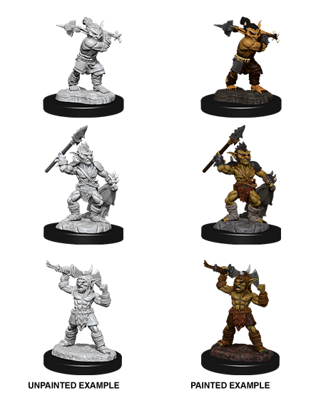 D&D Nolzur's Marvelous Miniatures: Goblins & Goblin Boss (90063)
