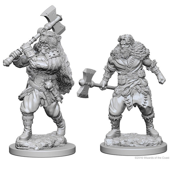 D&D Nolzur's Marvelous Miniatures: Human Barbarian (Male) (72643)