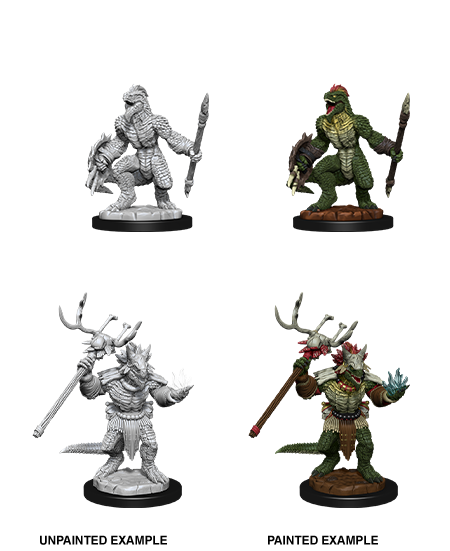D&D Nolzur's Marvelous Miniatures: Lizardfolk & Shaman (90074)