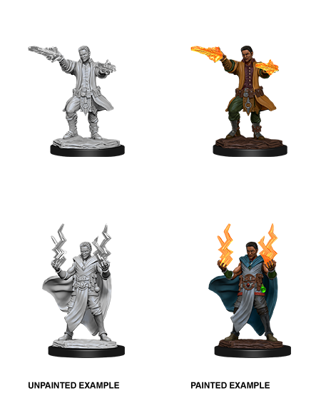 D&D Nolzur's Marvelous Miniatures: Male Human Sorcerer (90053)