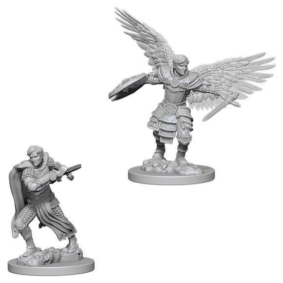 D&D Nolzur's Marvelous Miniatures: Male Aasimar Fighter (73380)