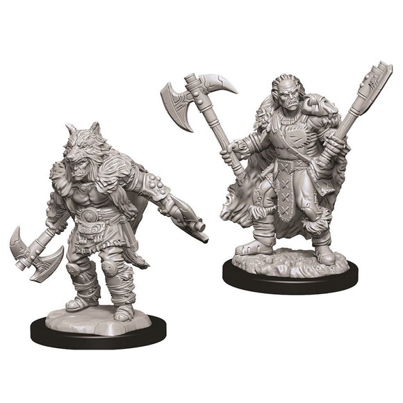 D&D Nolzur's Marvelous Miniatures: Male Half Orc Barbarian (73704)