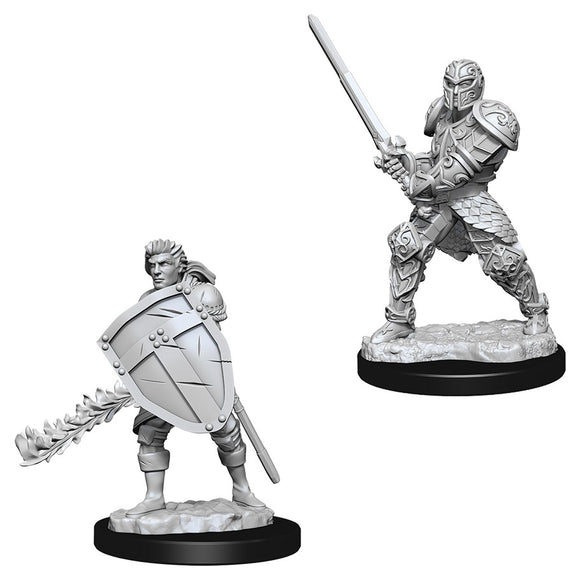 D&D Nolzur's Marvelous Miniatures: Male Human Fighter (73673)