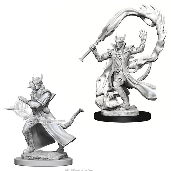 D&D Nolzur's Marvelous Miniatures: Tiefling Sorcerer (Male) (73201)