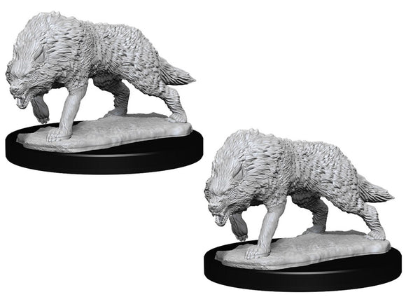 WizKids Deep Cuts: Timber Wolf (2) (73553) (regular wolves, not dire)