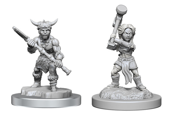 D&D Nolzur's Marvelous Miniatures: Halfling Barbarians (90412)