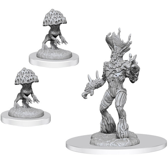 D&D Nolzur's Marvelous Miniatures: Myconid Sovereign & Sprouts (90427)