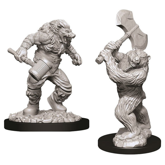 D&D Nolzur's Marvelous Miniatures: Wereboar & Werebear (73715)