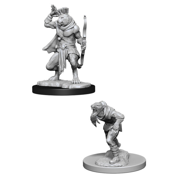 D&D Nolzur's Marvelous Miniatures: Wererat & Weretiger (90014)