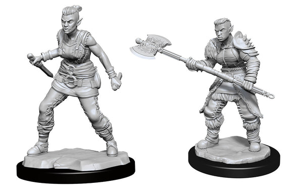 D&D Nolzur's Marvelous Miniatures: Orc Barbarian Female (90145)