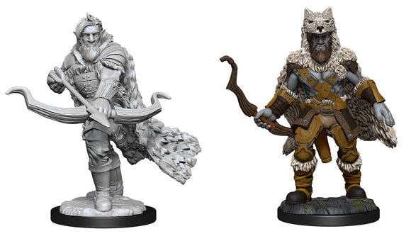 D&D Nolzur's Marvelous Miniatures: Firbolg Ranger Male (90227) - Unpainted