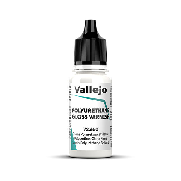 Vallejo Auxiliaries: Polyurethane Gloss Varnish (18ml) (72.650)