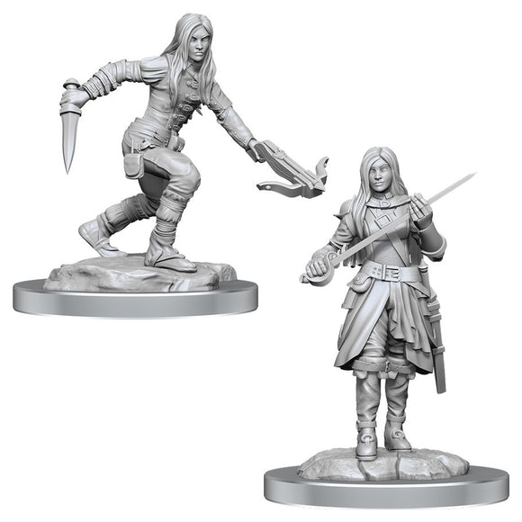 D&D Nolzur's Marvelous Miniatures: Half-Elf Rogues (Female) (90485)